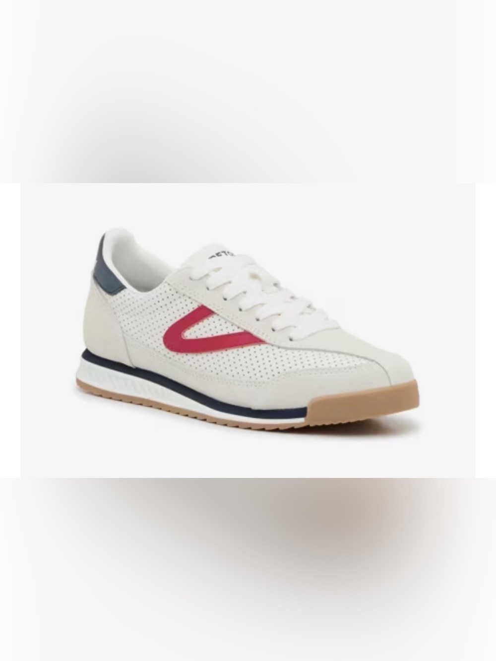 Tretorn Rawlins Sneaker White-Red 8.5
